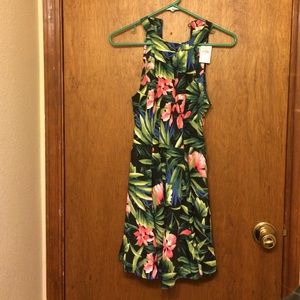 Hollister floral skater dress