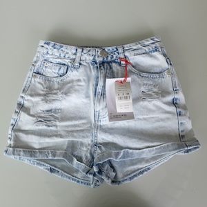 Cotton on high waisted shorts