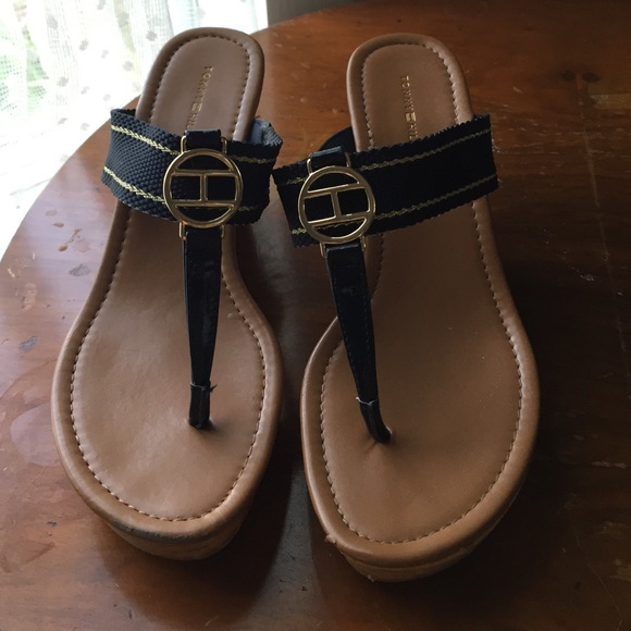 Tommy Hilfiger Flip Flop wedges