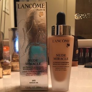 Lancôme nude miracle foundation