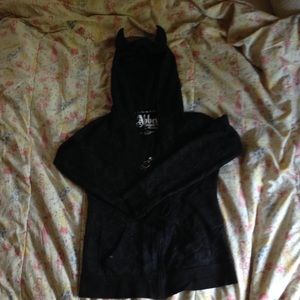 Black zip up Jacket By Abbey dawn by Avril Lavigne