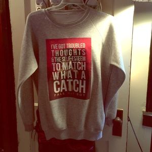 Fall out boy sweatshirt!