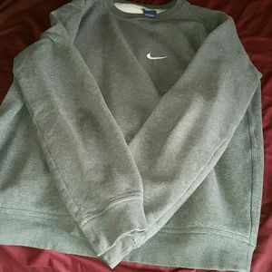 Grey Nike Crew neck Sweatshirt