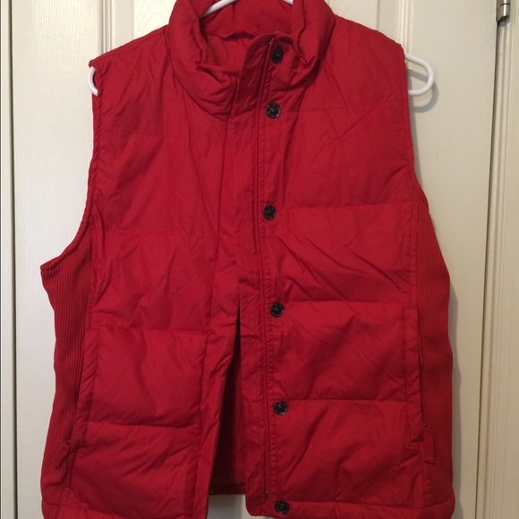GAP Outerwear - Gap red puff vest M