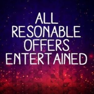 All reasonable offers will be accepted!