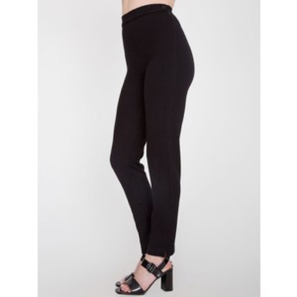 High waist ponte tap pant