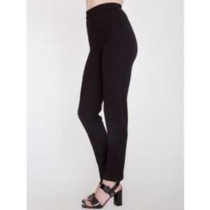 High waist ponte tap pant