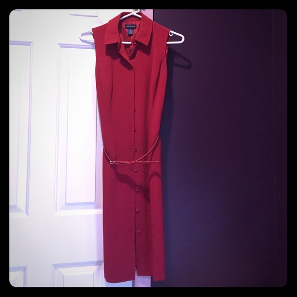 Ann Taylor button up dress