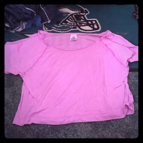 NWOT VS Pink crop top