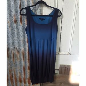 Blue Ombré Bubble Dress