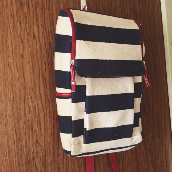 Cute Striped Backpack