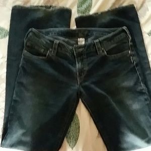SOLD. Silver Aiko tall jeans
