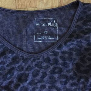 Free People long sleeve thermal top