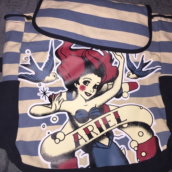 The little mermaid Ariel Disney backpack