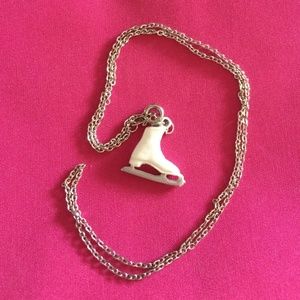 Ice Skate Necklace