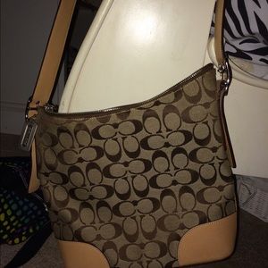 Coach over the shoulder purse