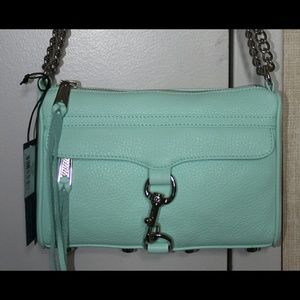 NWT Rebecca Minkoff Mini M.A.C. Crossbody Mint