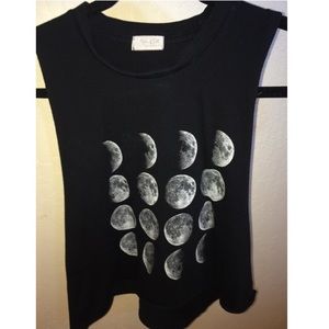 Brandy Melville moon phase shirt