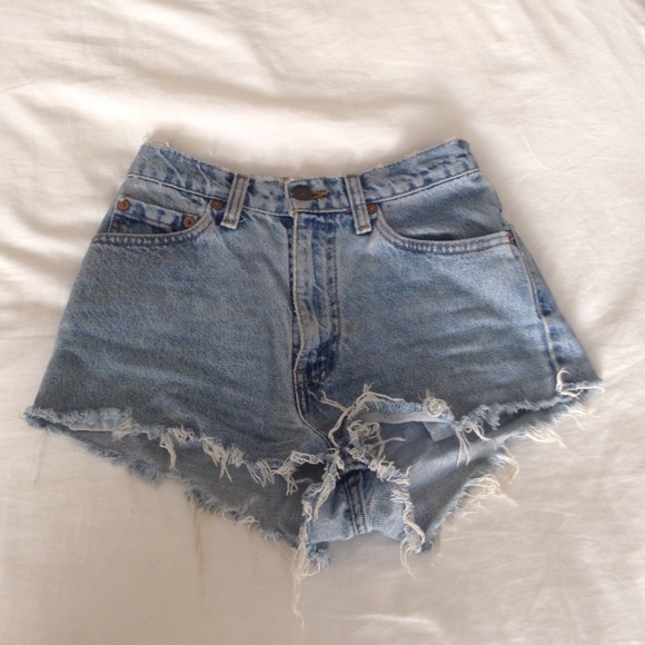 Vintage Levi Strauss Denim Cut-off Shorts