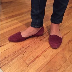 Steve Madden suede flats