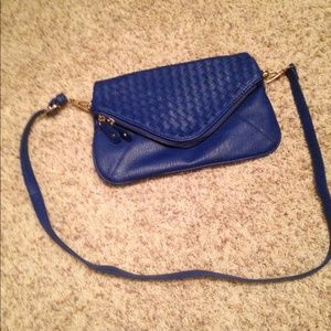 Blue urban expressions purse