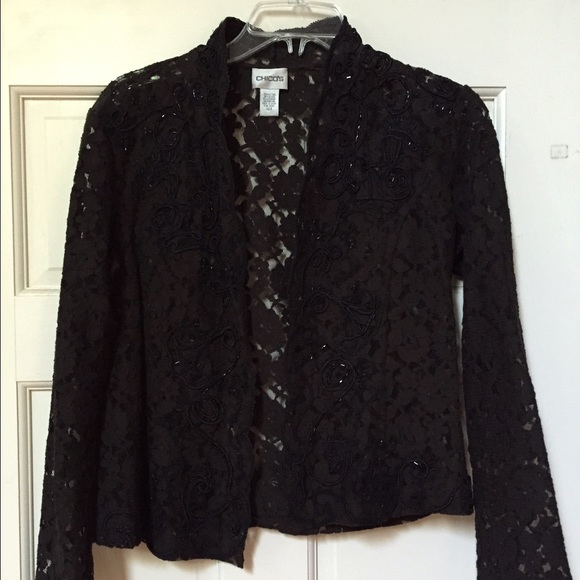 Chico's lace blazer
