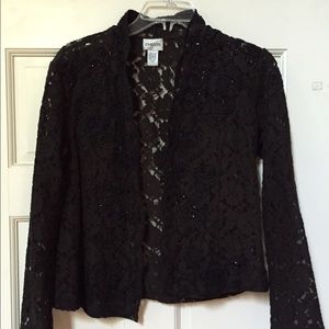 Chico's lace blazer
