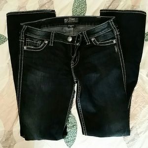 SOLD. Silver Frances jeans talls