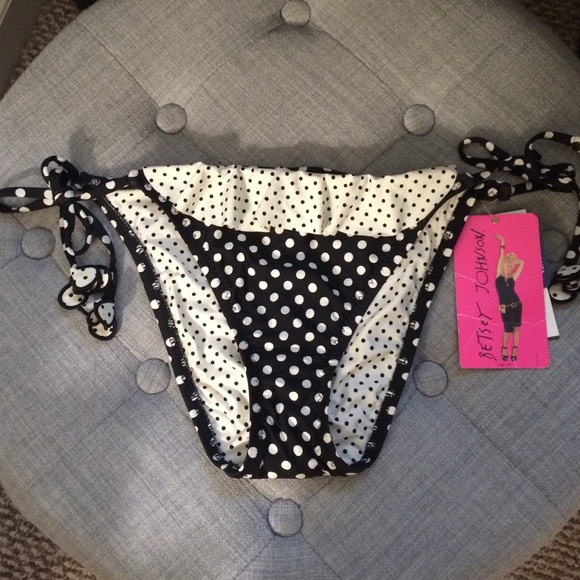 XS Betsey Johnson bathing suit bottoms - Picture 1 of 2