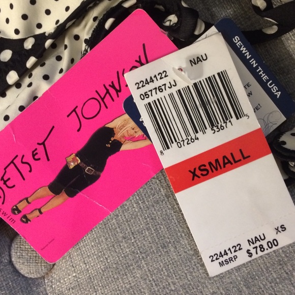 XS Betsey Johnson bathing suit bottoms - Picture 2 of 2