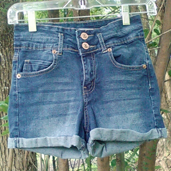 Cotton On Denim - Cotton On High Waisted Denim Shorts
