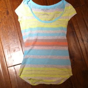 American eagle striped t-shirt