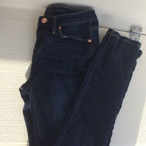 NWOT Mossimo Supply Co. Dark curvy skinny jeans