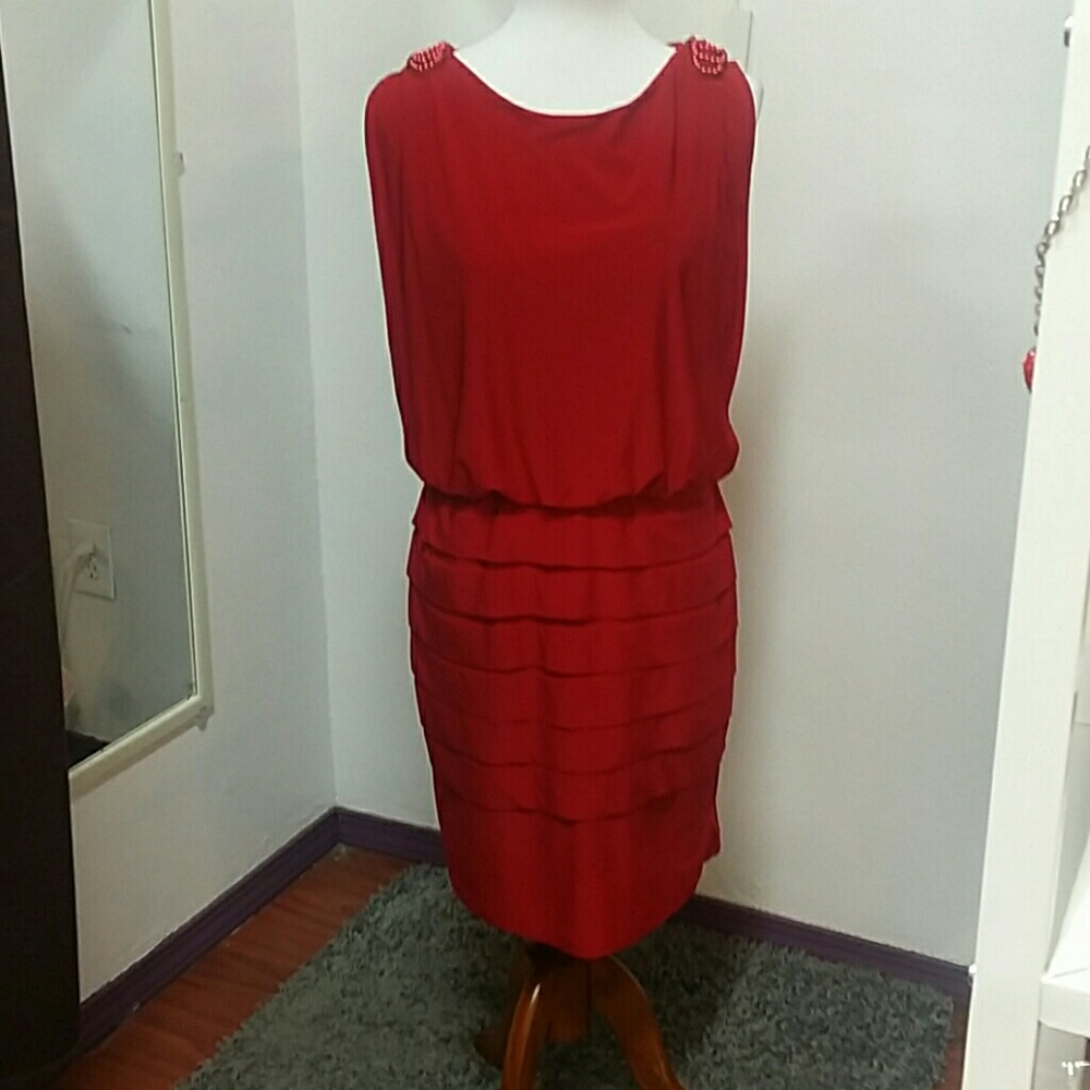 Red Cocktail Dress