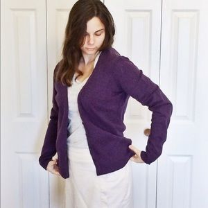 H&M Purple Cardigan