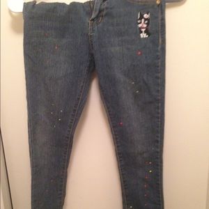 Cute girls size 12 skinny jeans.