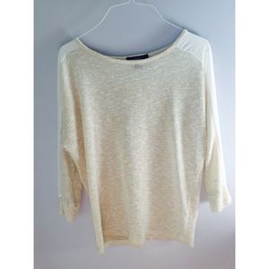 Cream sweater