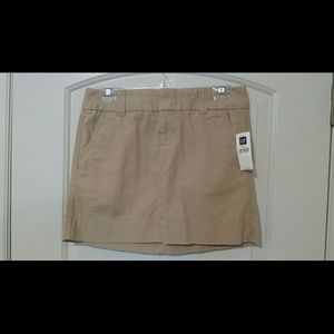 Gap Favorite Chino Tan Skirt 1