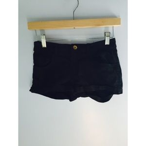 Black shorts