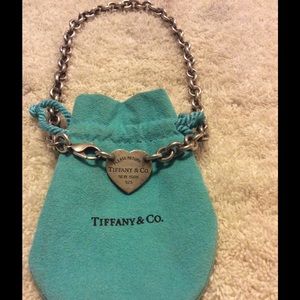 Tiffany & Co. Heart Choker Necklace