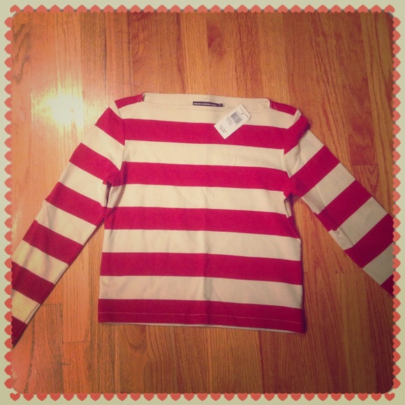 Ralph Lauren Tops - Ralph Lauren Striped Lightweight Crew