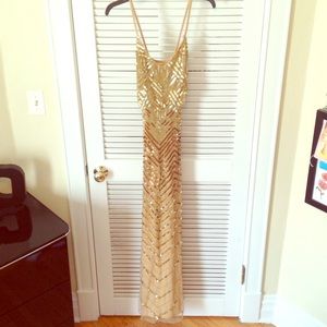 Gold Ball Gown