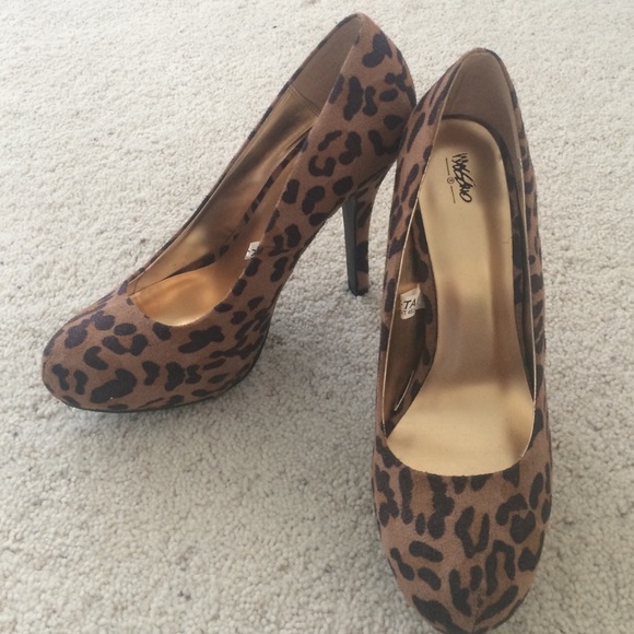 Leopard Print Heels