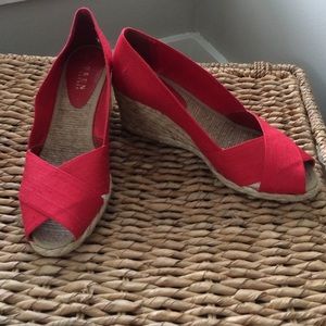 Lauren by Ralph Lauren espadrilles wedges. Sz 6.5