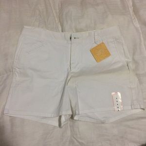 Dockers white shorts