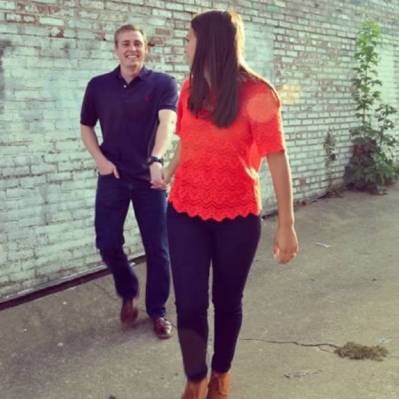 J. Crew Lace Tee - Picture 3 of 3