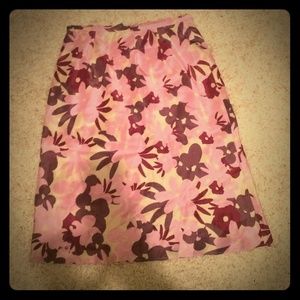 Floral skirt