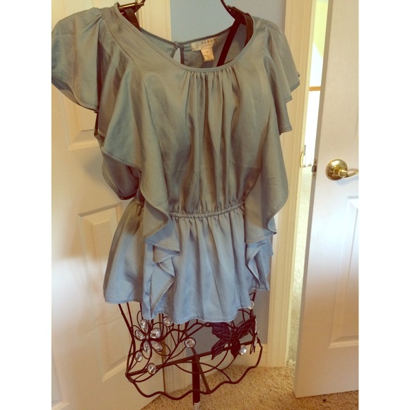 Blue blouse