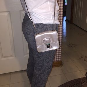 Pop Leather Camp Mini Coach Purse