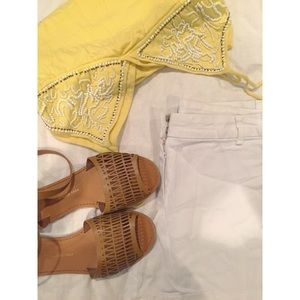 J. Crew Embellished Tank